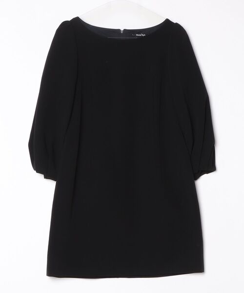 DAISY LIN For FOXEY」 7分袖ワンピース 40 ブラック レディース