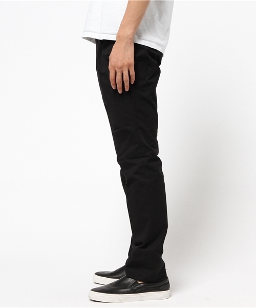JOHN LAWRENCE SULLIVAN スラックス 黒 0196223D0064 JOHN LAWRENCE SULLIVAN スラックス WOOL SKINNY TROUSERS
