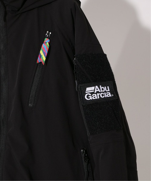Abu Garcia ×イズネスコラボ　ブラック ナイロンジャケット L is-ness（イズネス） ブルゾン アウター 「ABU GARCIA / アブガルシア