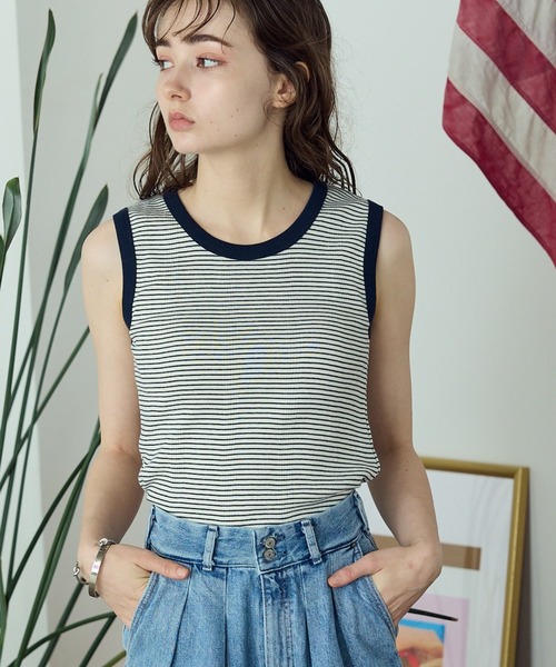 タンクトップ ノースリーブ R.P.miller/ミラー Prib A/S Tank タンクトップ レディース Robert P. Miller タンクトップ ノースリーブ R.P.miller/ミラー
