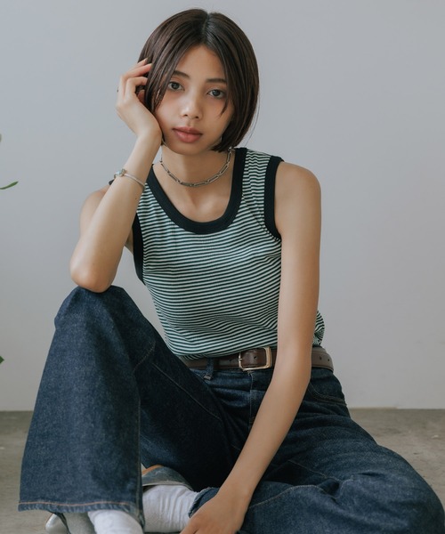 タンクトップ ノースリーブ R.P.miller/ミラー Prib A/S Tank タンクトップ レディース Robert P. Miller タンクトップ ノースリーブ R.P.miller/ミラー
