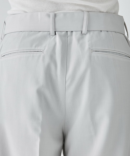CITY（シティ） スラックス 「CITY」BELTED SLACKS/ベルテッド