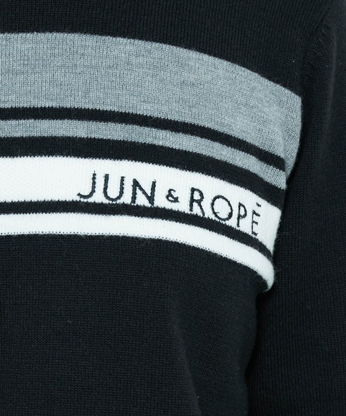 JUN&ROPE ジュンアンドロペ レディース セーター F 黒 JUN&ROPE ジュンアンドロペ レディース セーター F 黒 ゴルフ