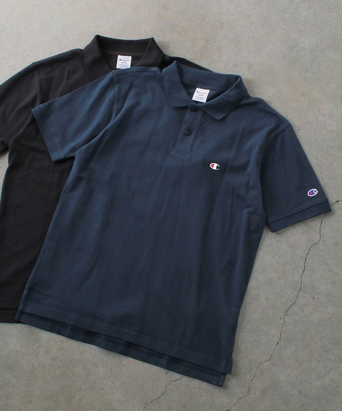 Champion（チャンピオン） ポロシャツ 半袖 「Champion」C3-X355 SHORT