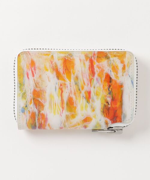 【macromauro】paint wallet long / multi macromauro 財布 「macromauro」paint wallet R / multi メンズ