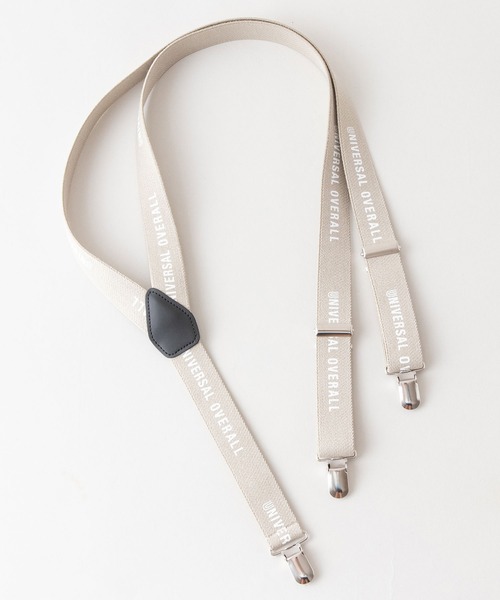 UNIVERSAL OVERALL（ユニバーサルオーバーオール） サスペンダー ロゴ