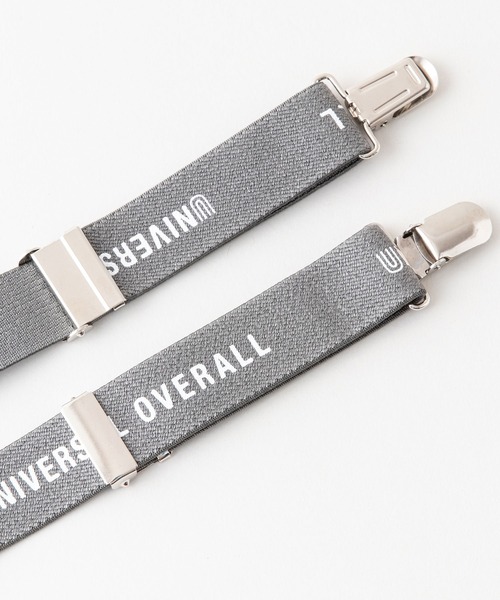UNIVERSAL OVERALL（ユニバーサルオーバーオール） サスペンダー ロゴ