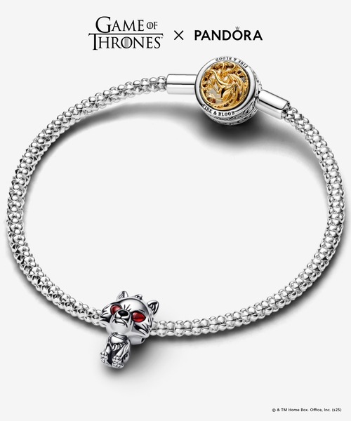 PANDORA チャーム ゲーム・オブ・スローンズ ゴーストダイア