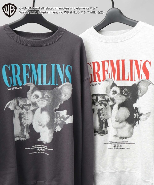 グレムリン　ギズモ　裏起毛　トレーナー　レディース　トレーナー　目隠し　刺繍 楽天市場】グレムリン GREMLINS ギズモ スウェット レディース