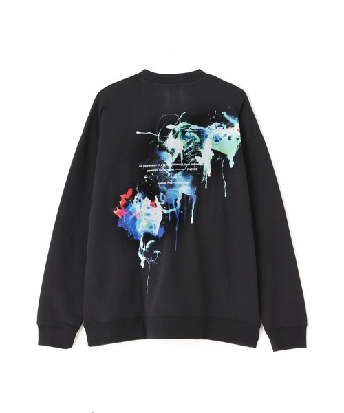 トレーナー スウェット 「WEB＆限定」/A4A/エーフォーエー/SPLASH SWEAT CREWNECK/クルーネックスウェット レディ