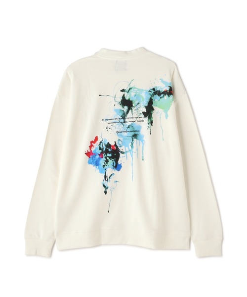 トレーナー スウェット 「WEB＆限定」/A4A/エーフォーエー/SPLASH SWEAT CREWNECK/クルーネックスウェット レディ A4A トレーナー スウェット 「WEB＆DEPOT限定」/A4A/エーフォー