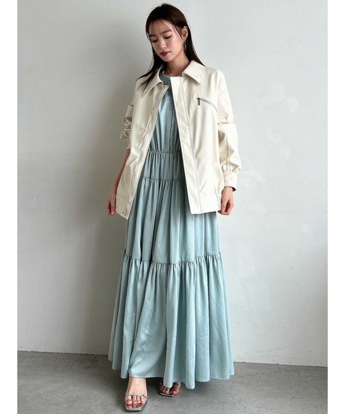dazzlin ティアードノースリアソートワンピース dazzlin ワンピース ティアードノースリアソートワンピース