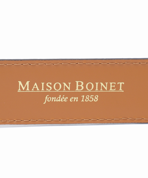 ベルト レディース 「MAISON BOINET/メゾンボワネ」30MM BELT IN CALF PRINTED：ベルト｜zozo｜09