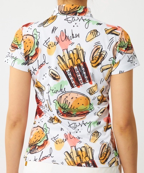 ラウドマウス絵文字プリントシャツ LL tシャツ LOUDMOUTH/ラウドマウス ゴルフウェア ブランド ロゴ