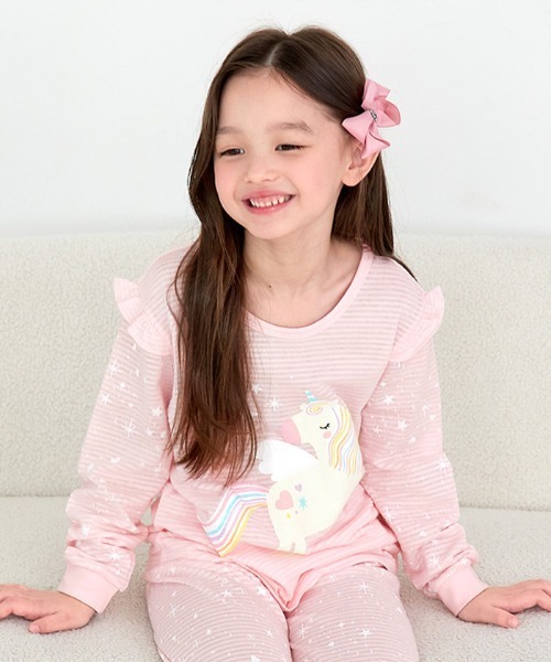 unifriend パジャマ トゥインクルユニコーン長袖パジャマ キッズ 子供