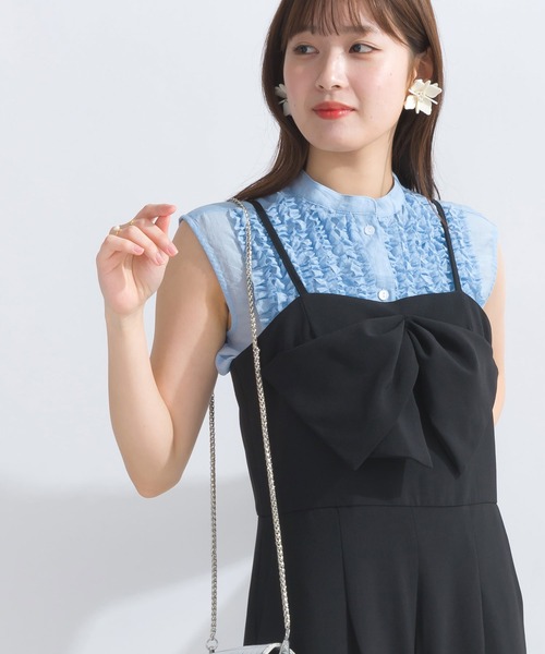 PICCIN サロペット オーバーオール リボンオールインワン PICCIN サロペット オーバーオール リボンオールインワン