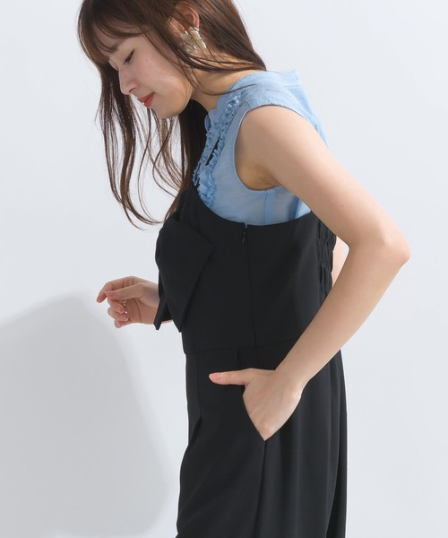 PICCIN サロペット オーバーオール リボンオールインワン PICCIN サロペット オーバーオール リボンオールインワン