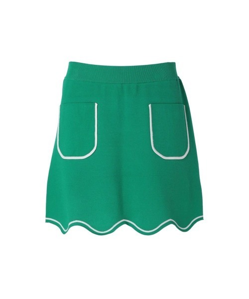 スカート 「WAAC」WOMENS ロゴアーガイルニット : ZOZOTOWN Yahoo!店