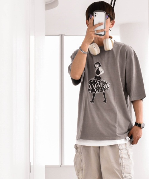 enfold スビン天竺アシンメTシャツ HiKESHi SPiRiT NEW 抜染OD火消Tシャツ ネイビー – NOREN JAPAN 公式通販
