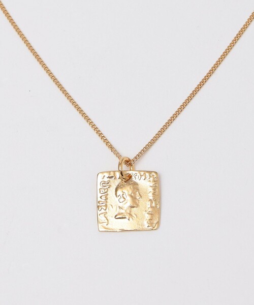 ネックレス SHIPS: 「スクエア」 VICTORIA COIN NECKLACE メンズの画像