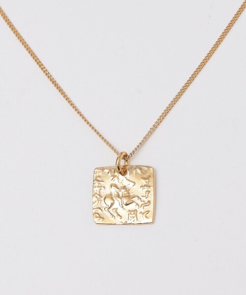 ネックレス SHIPS: 「スクエア」 VICTORIA COIN NECKLACE メンズの画像