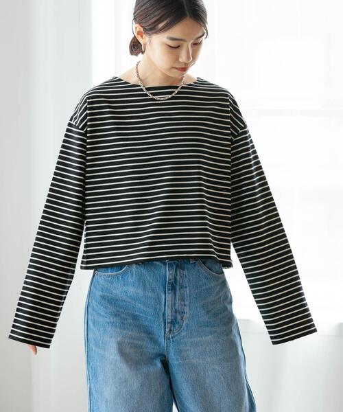 PERVERZE 今期ショート丈　ロンT URBAN RESEARCH（アーバンリサーチ） tシャツ ショート丈ロングTシャツ