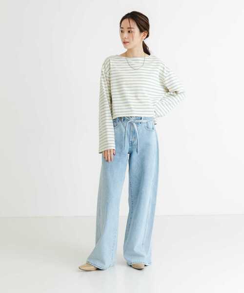 URBAN RESEARCH tシャツ ショート丈ロングTシャツ レディース