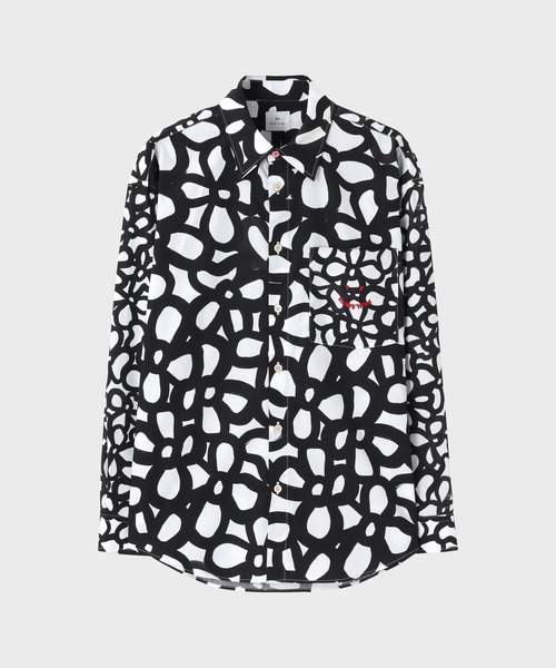 ポールスミス　シャツ　happy floral Mサイズ PS Paul Smith シャツ Happy Floral” / 242321 119Z メンズ