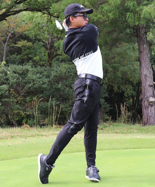 tシャツ (RM)「LUXE/R GOLF」ストレッチ スムース バイカラー