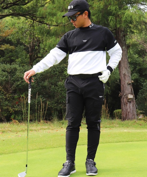 tシャツ (RM)「LUXE/R GOLF」ストレッチ スムース バイカラー