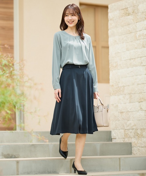 Honeys（ハニーズ） ブラウス シャツ パール付ブラウス レディース