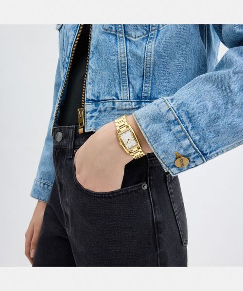 ラッピング付【COACH】リース ウォッチ・35MM X 24MM ラッピング付【COACH】リース ウォッチ・35MM X 24MM (Coach