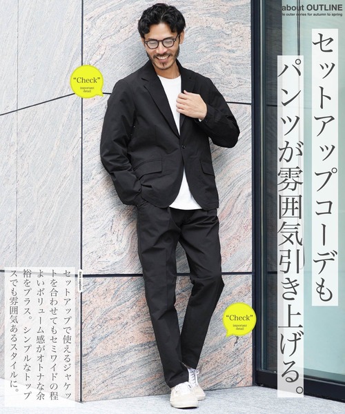 JIGGYS SHOP（ジギーズショップ） ワイドパンツ スラックス 撥水