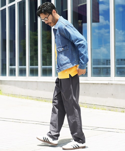 JIGGYS SHOP（ジギーズショップ） ワイドパンツ スラックス 撥水