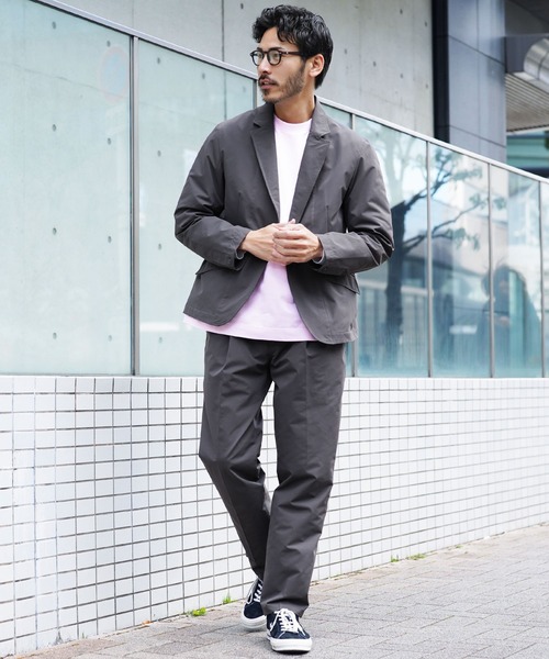 JIGGYS SHOP（ジギーズショップ） ワイドパンツ スラックス 撥水