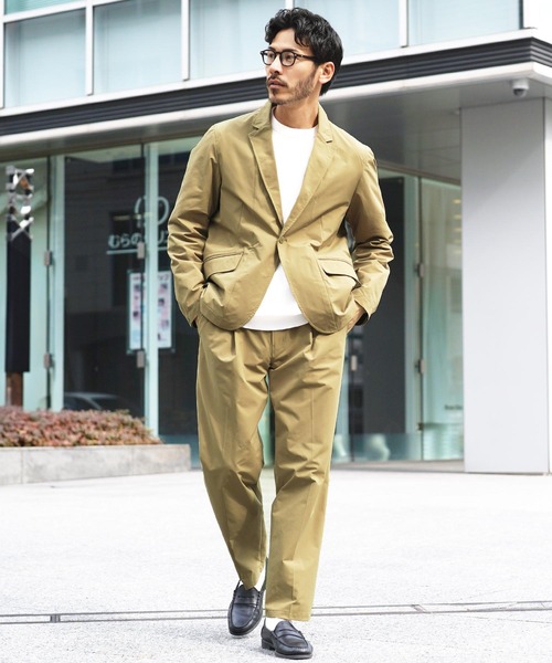 JIGGYS SHOP（ジギーズショップ） ワイドパンツ スラックス 撥水