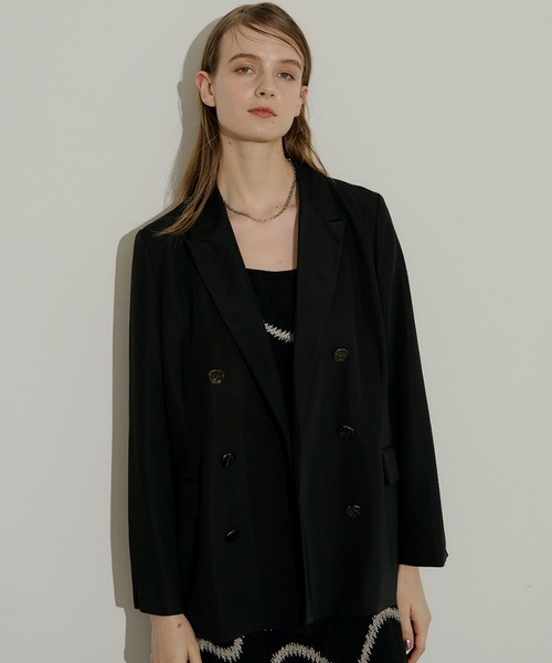LE'RURE ジャケット テーラードジャケット Boxy tailored jacket
