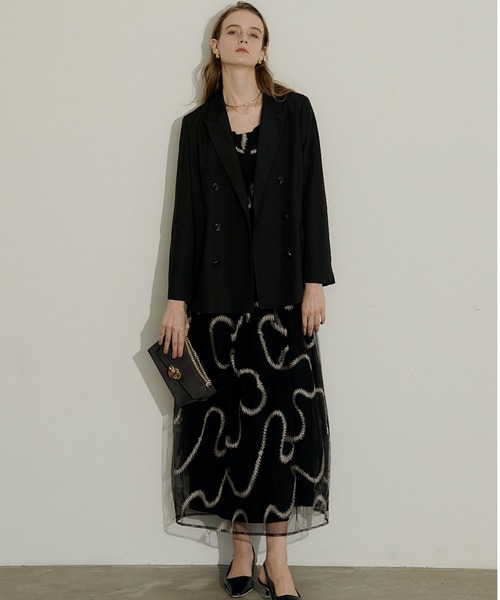 新品未使用/LE'RURE ジャケット Boxy tailored jacket 新品未使用/LE'RURE ジャケット Boxy tailored jacket