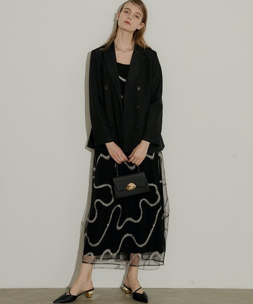 LE'RURE ジャケット テーラードジャケット Boxy tailored jacket
