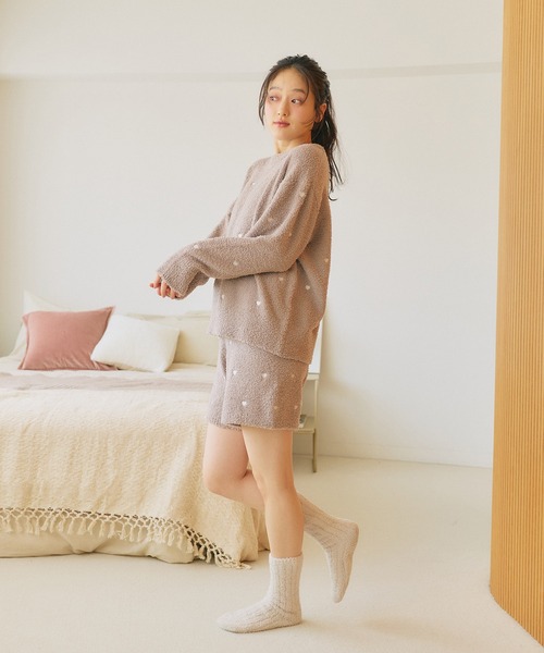 パジャマ ルームウェア 「LAFUKU/ラフク」もちふわマシュマロニット