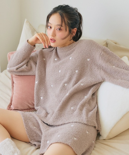 パジャマ ルームウェア 「LAFUKU/ラフク」もちふわマシュマロニット