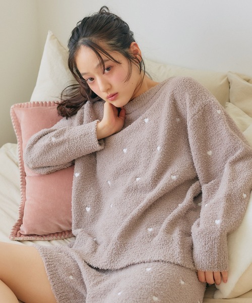 パジャマ ルームウェア 「LAFUKU/ラフク」もちふわマシュマロニット