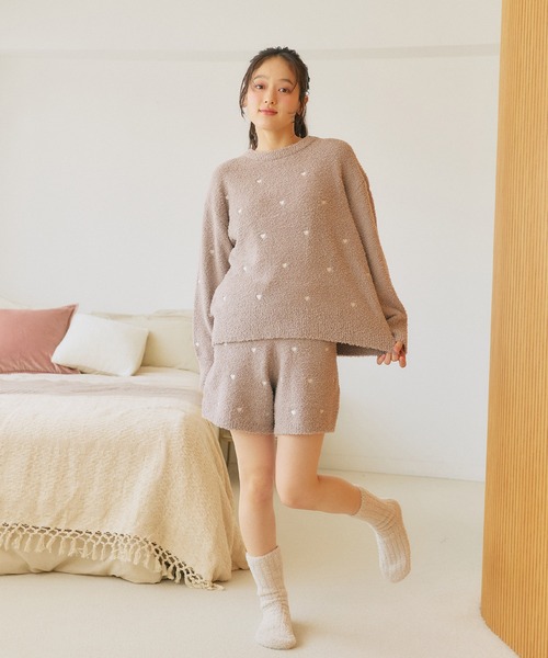 パジャマ ルームウェア 「LAFUKU/ラフク」もちふわマシュマロニット