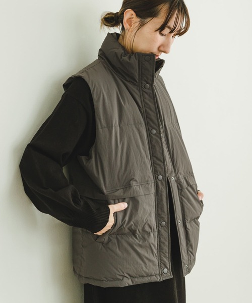 いいネット通販 - 全国送料無料でお届けします ITEMS レディース ベスト ダウンベスト URBANRESEARCH ジャケット・アウター