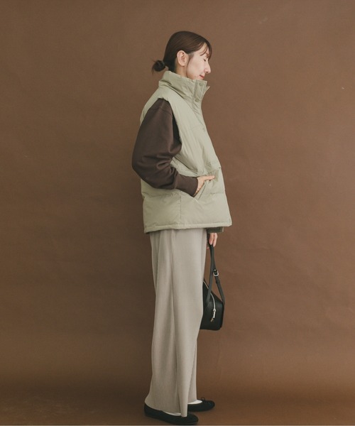 iI アイ ☆ アーバンリサーチ ダウンベスト ドロップショルダー レディース ITEMS URBANRESEARCH（アイテムズ アーバンリサーチ） ダウンベスト