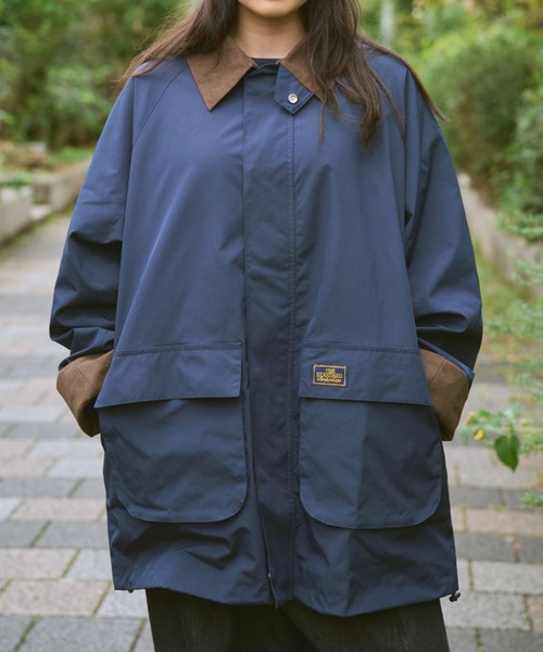 BROKEN BASE（ブロークンベース） ナイロンジャケット 襟切り替え