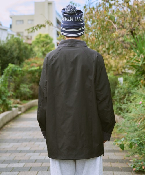 BROKEN BASE（ブロークンベース） ナイロンジャケット 襟切り替え