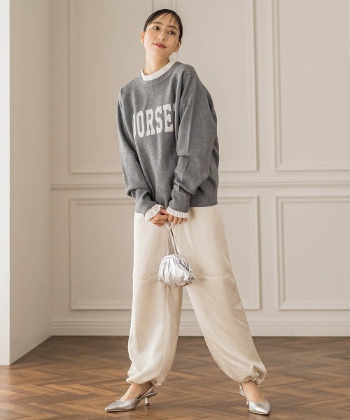 ドロワットロートレアモン（Droite lautreamont）/LAPダブルサテンパンツ≪洗濯機で洗える≫ Droite lautreamont（ドロワット・ロートレアモン） パンツ LAPダブル