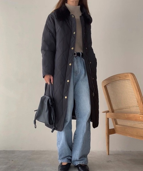 「FILLOU」 コート MEDIUM ブラウン レディース_画像5