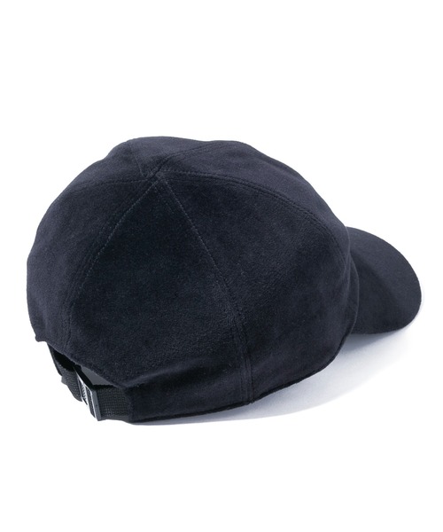 IRIS47 ベロアキャップ ブラック IRIS47 キャップ 帽子 「IRIS 47」velor cap/ベロア レディース